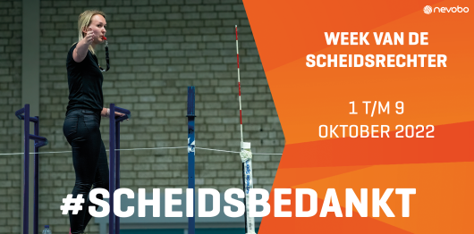 Week van de Scheidsrechter: 1 t/m 9 oktober