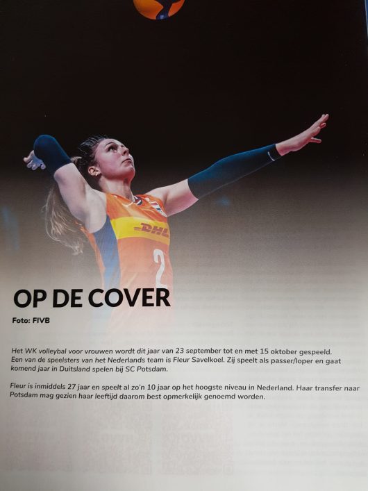 ‘Onze’ Fleur op het WK in actie!