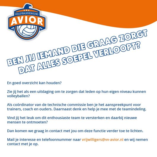 Ben jij iemand die zorgt dat alles soepel verloopt?