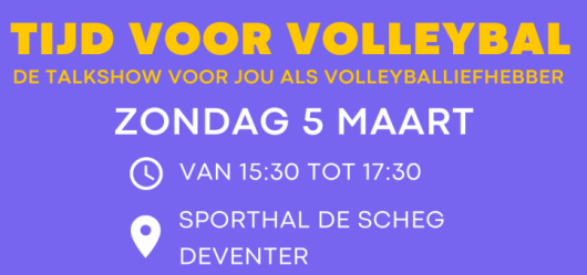 Tijd voor Volleybal