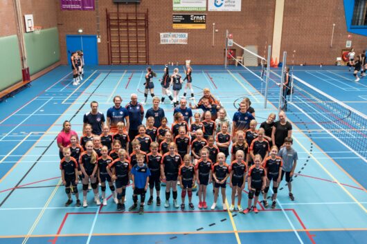 Volleybalclinic Avior jeugd groot succes!