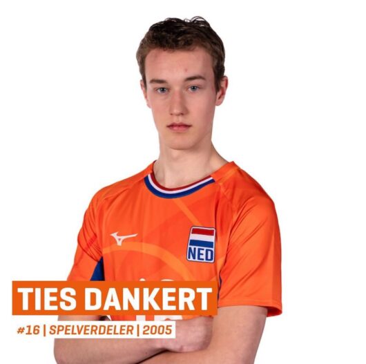 Ties Dankert in Jong Oranje